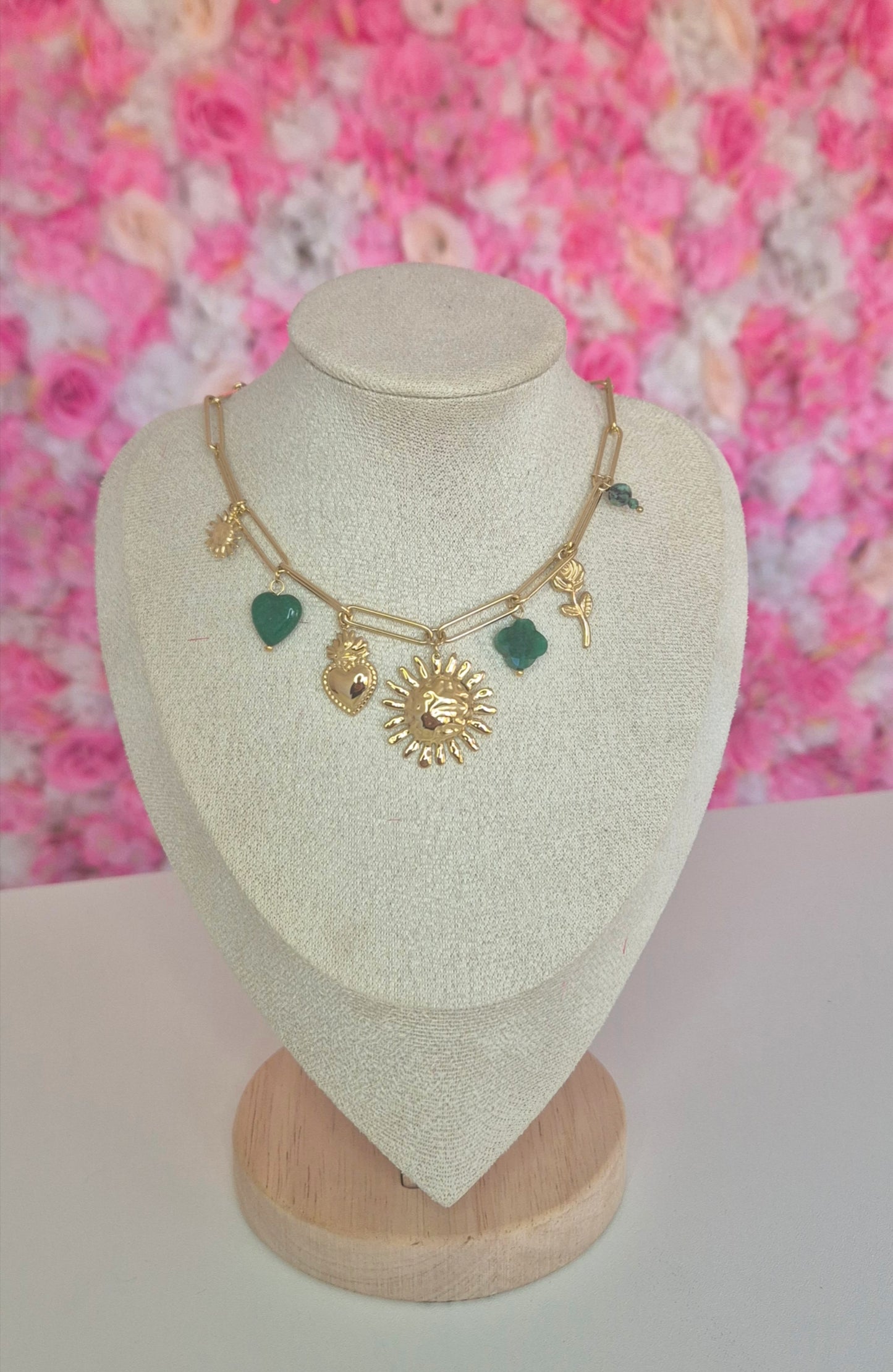 Collier Olympe vert