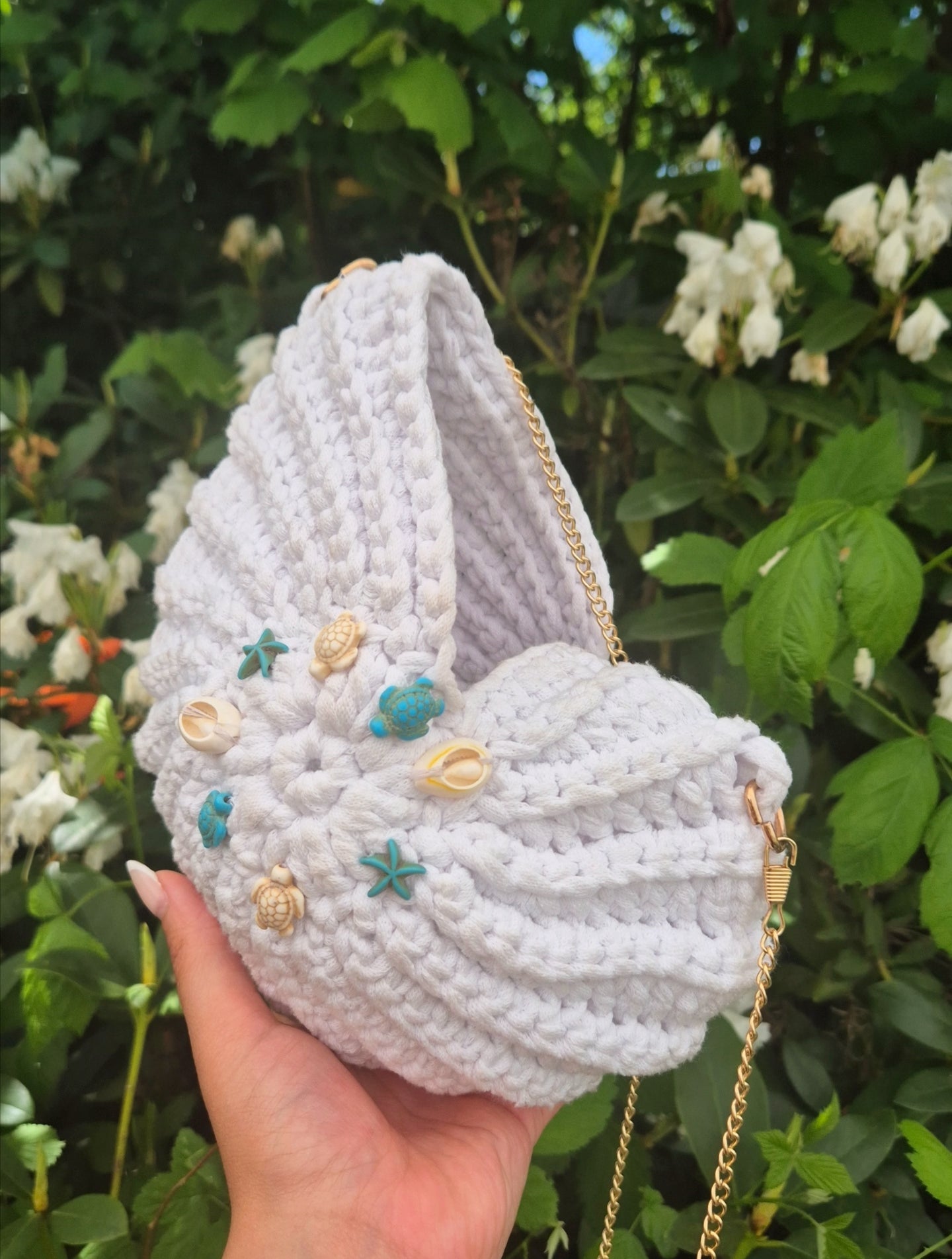Sac Coquillage fait mains 🐚