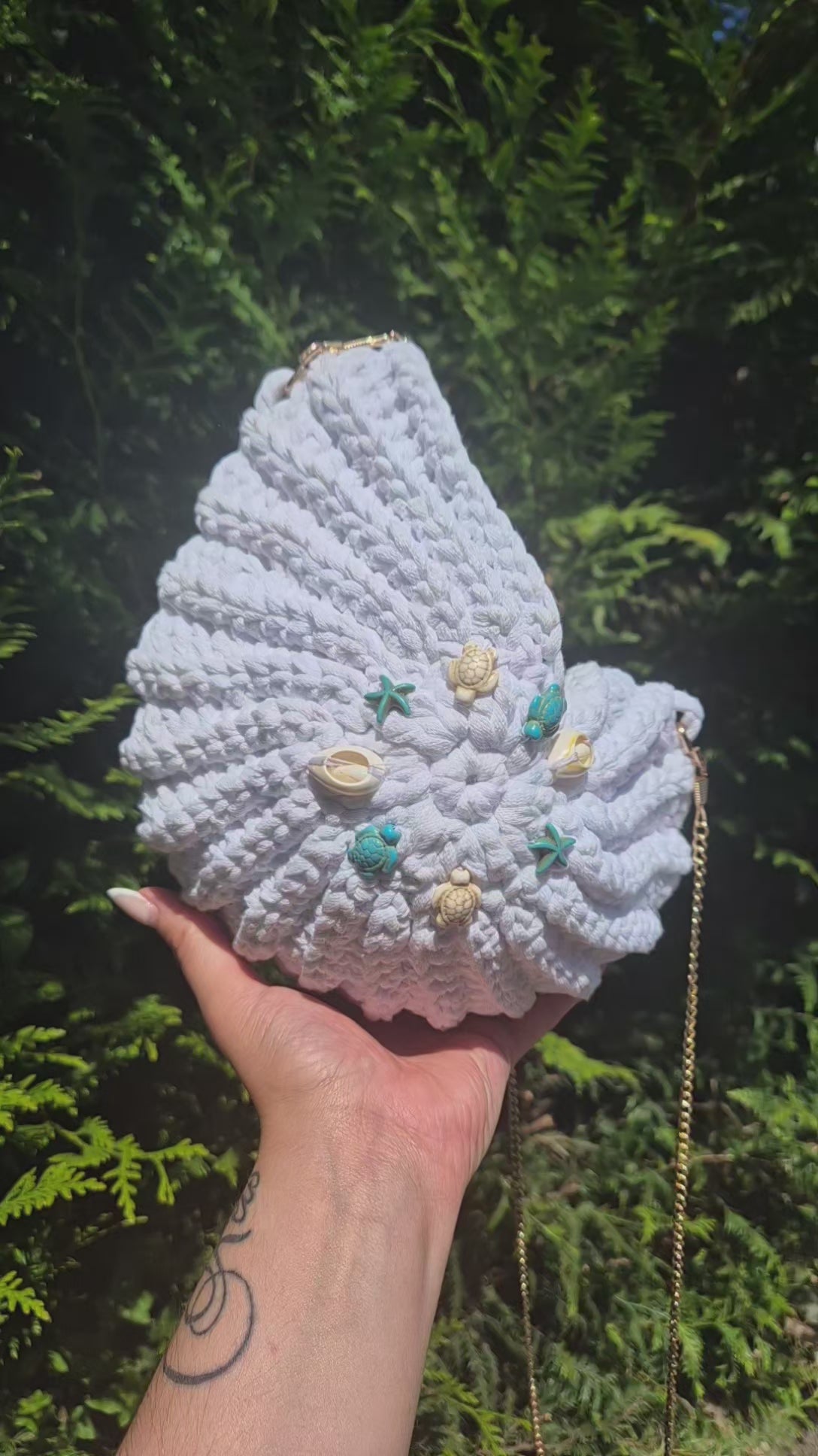 Sac Coquillage fait mains 🐚