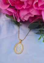 Collier Mom- souvenirs meches bébé 👣