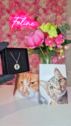 Collier Iris souvenirs🐾 (animaux,humains)