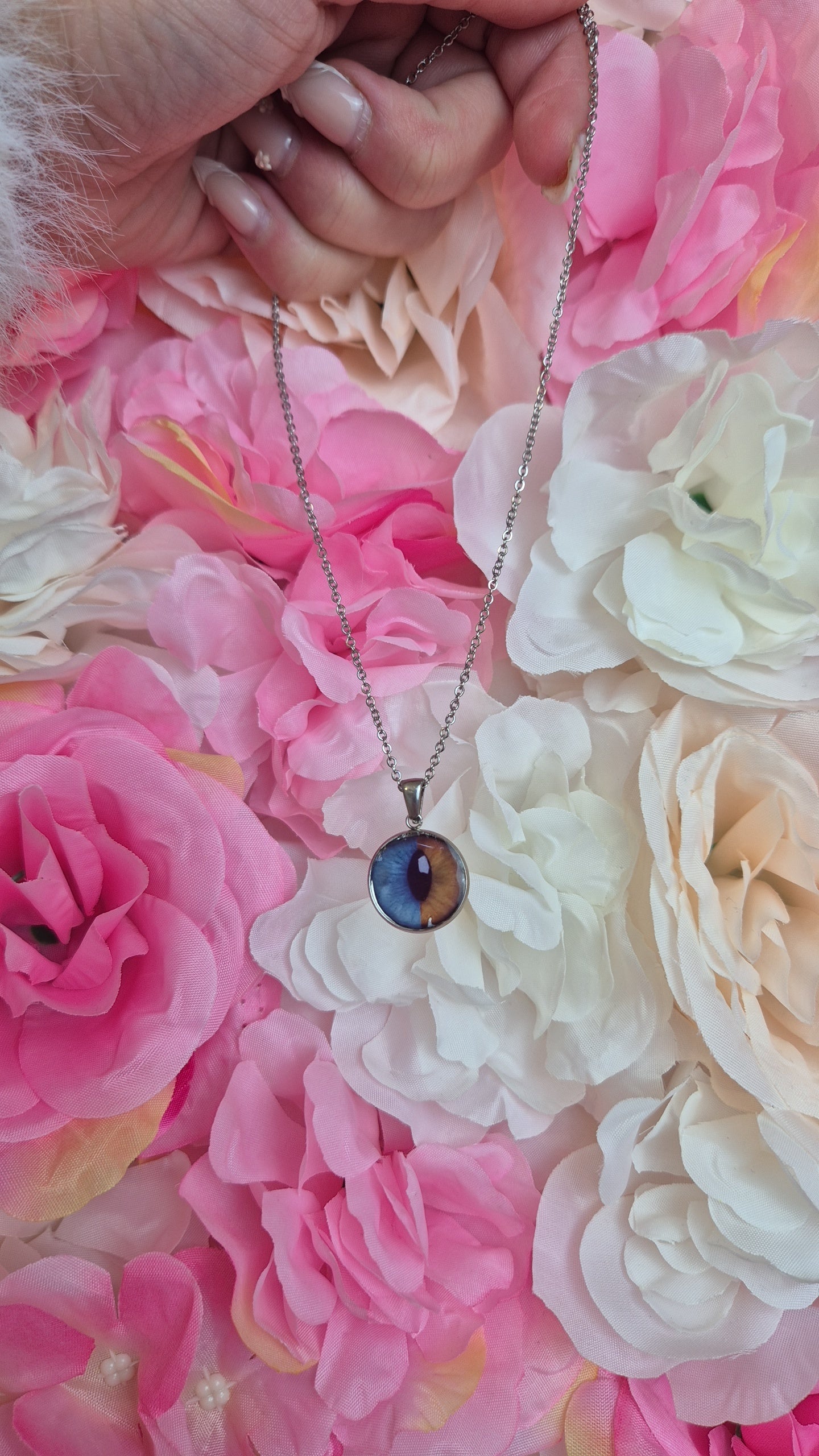 Collier Iris  souvenirs 🐾 (chat,chien,cheval,humain, nac..)