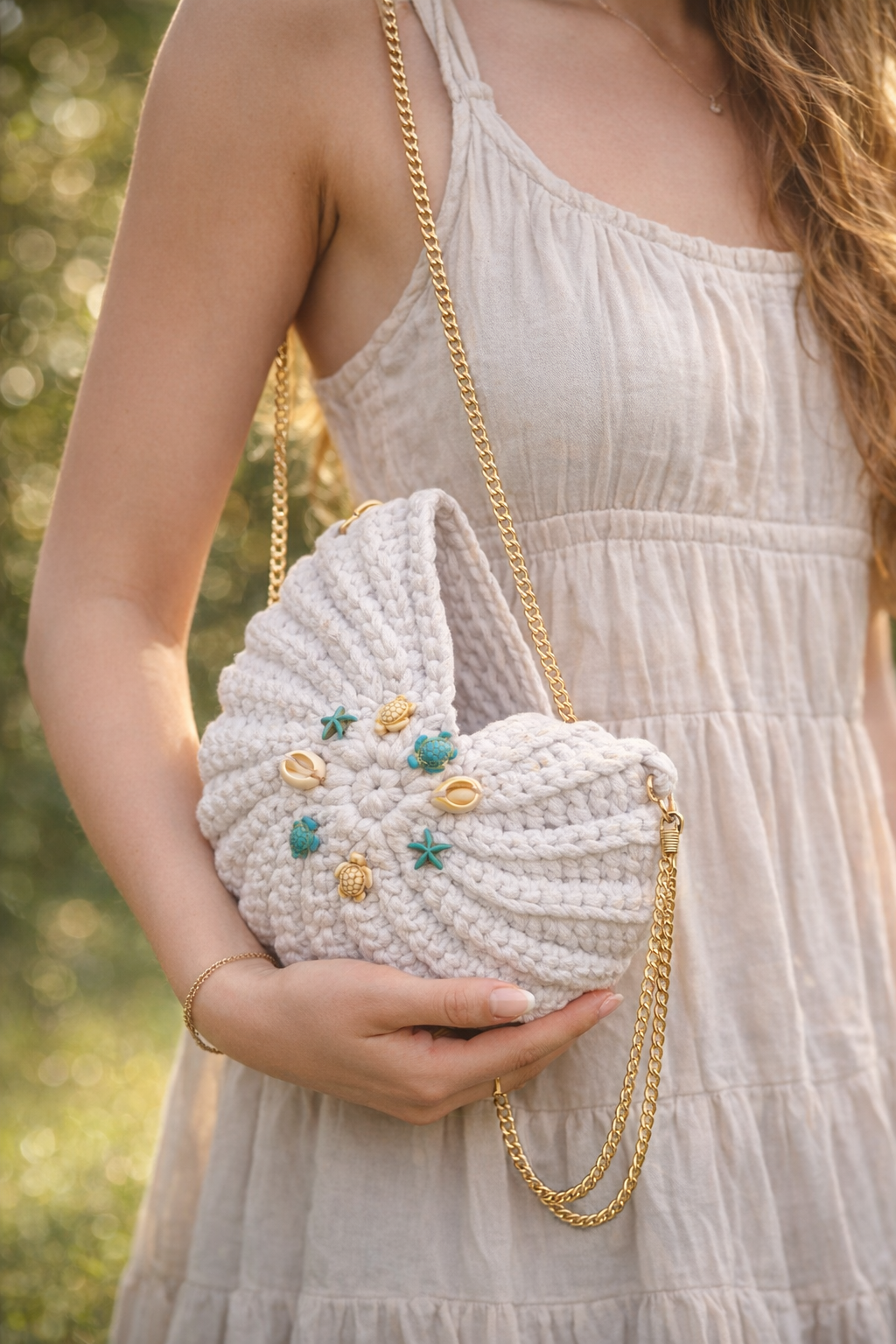 Sac Coquillage fait mains 🐚