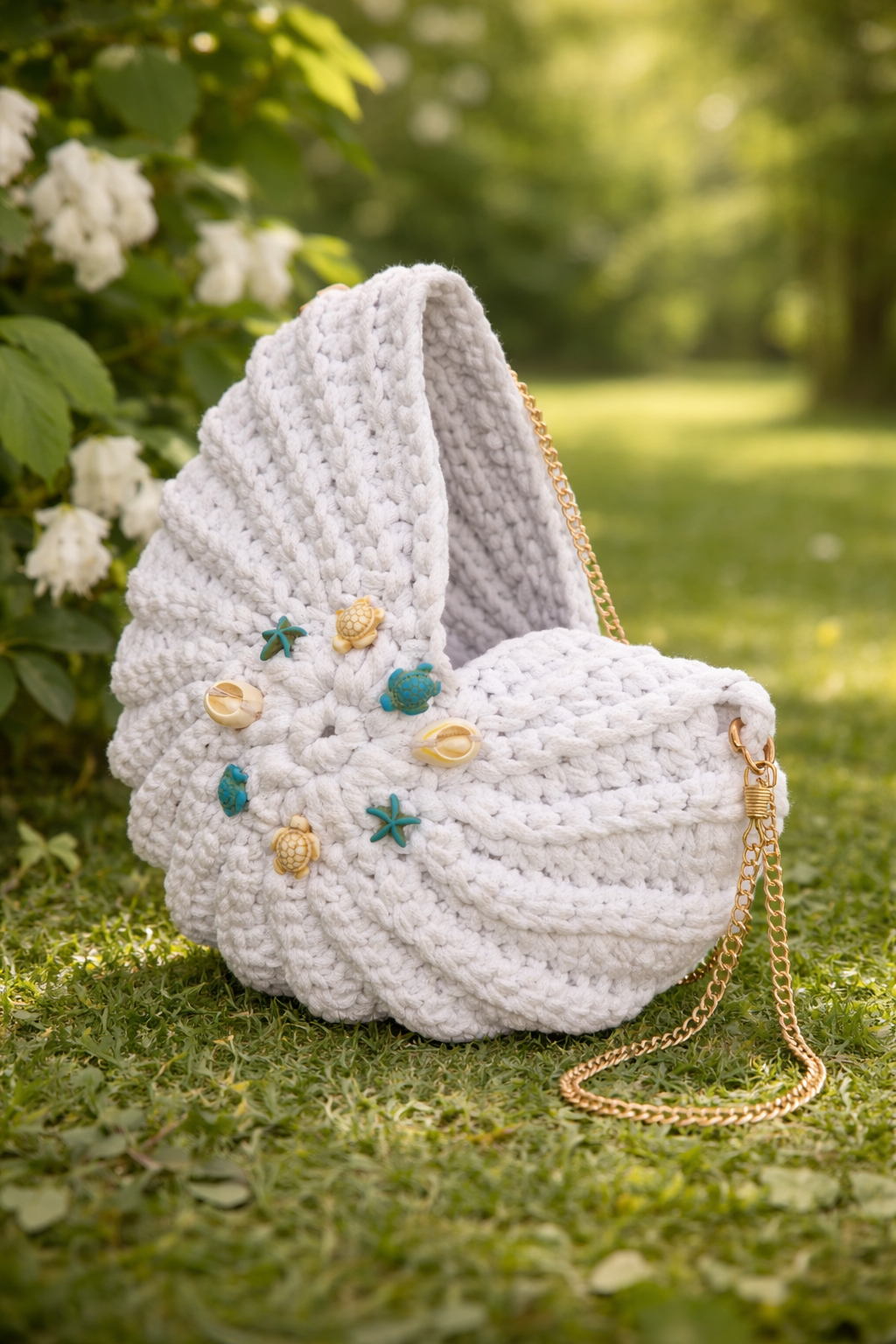 Sac Coquillage fait mains 🐚