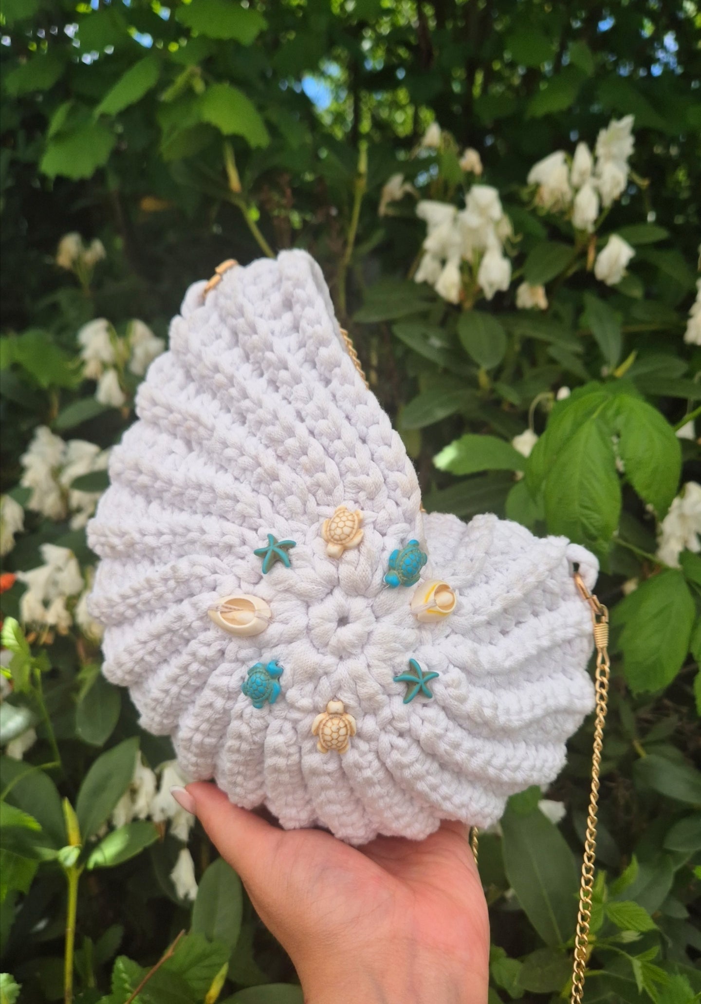 Sac Coquillage fait mains 🐚