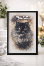 Affiche personnalisé illustration animaux