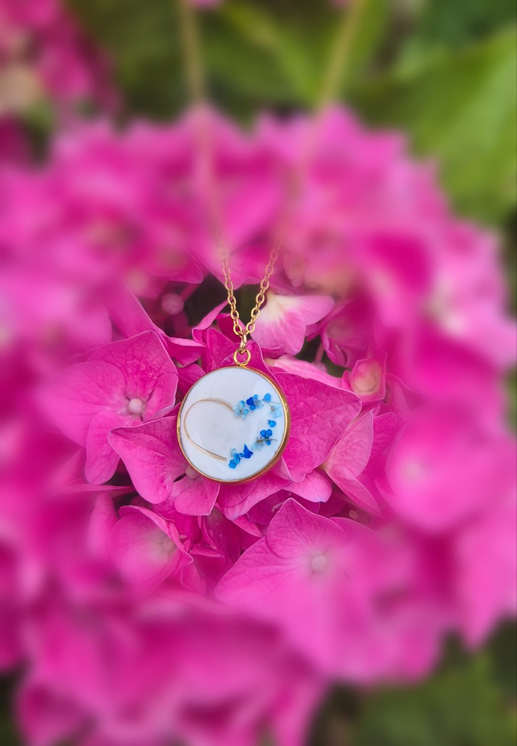 Souvenirs lactée (modèle coeur)