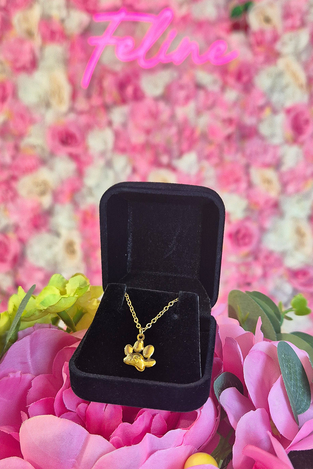 Collier patte animal en acier inoxydable hommage animal 