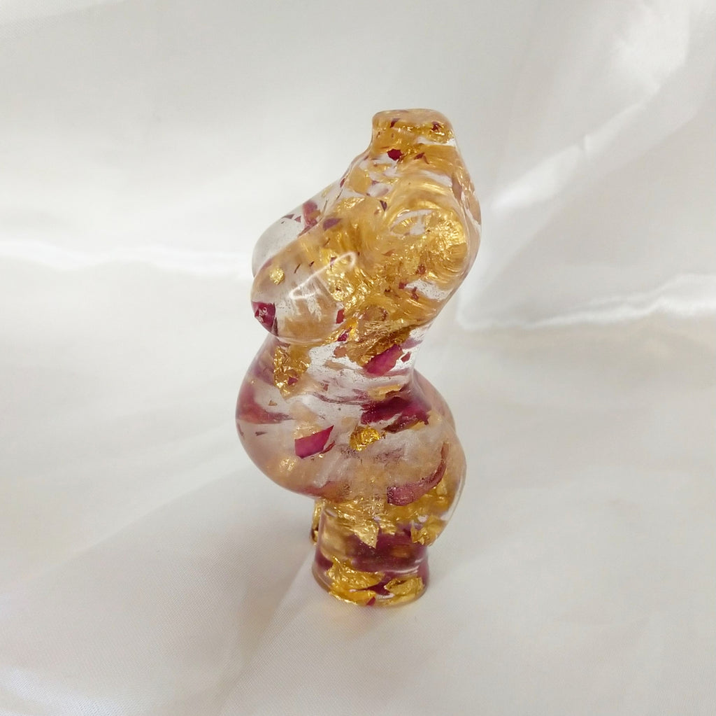 Souvenir de grossesse femme enceinte résine 