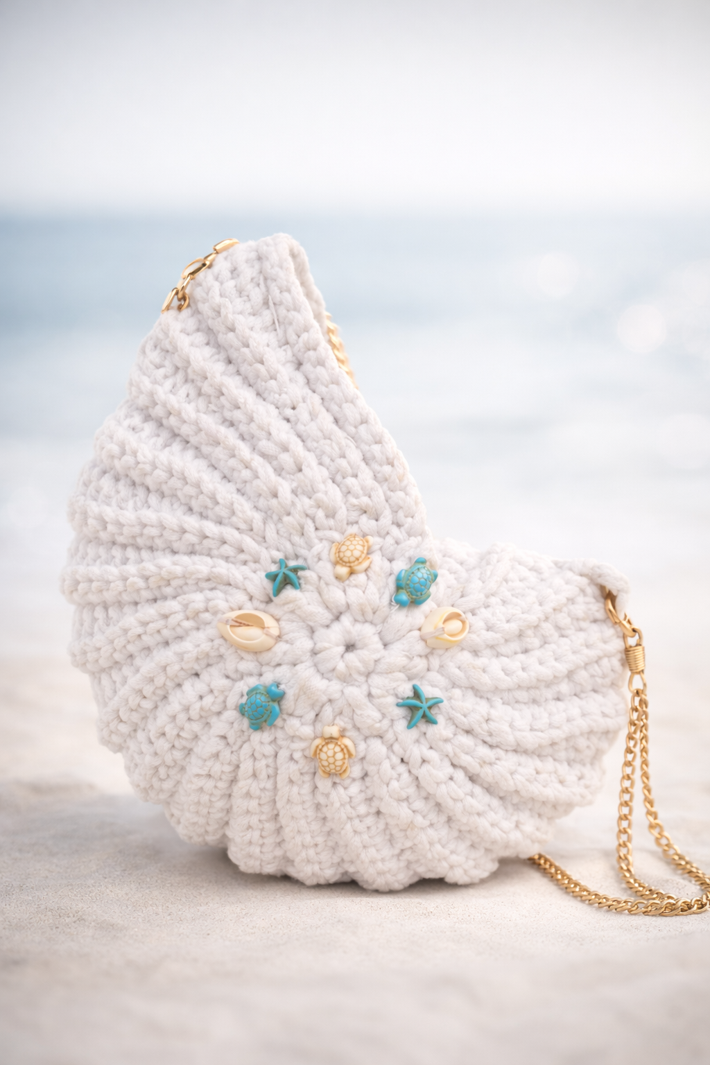 Sac Coquillage fait mains 🐚